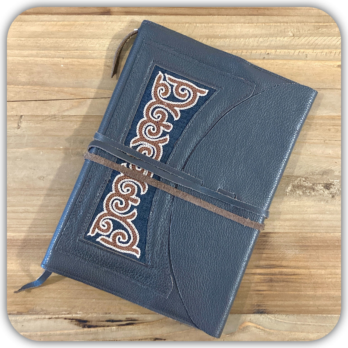 ノートスリーブ ブラック×ダークブラウン IMG_4476_7d26e357-98a9-459b-